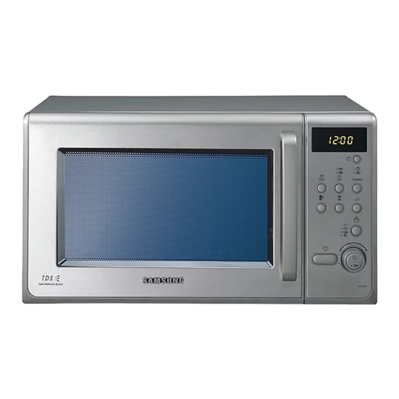 Samsung CE287AST Owner's Instructions And Cooking Manual