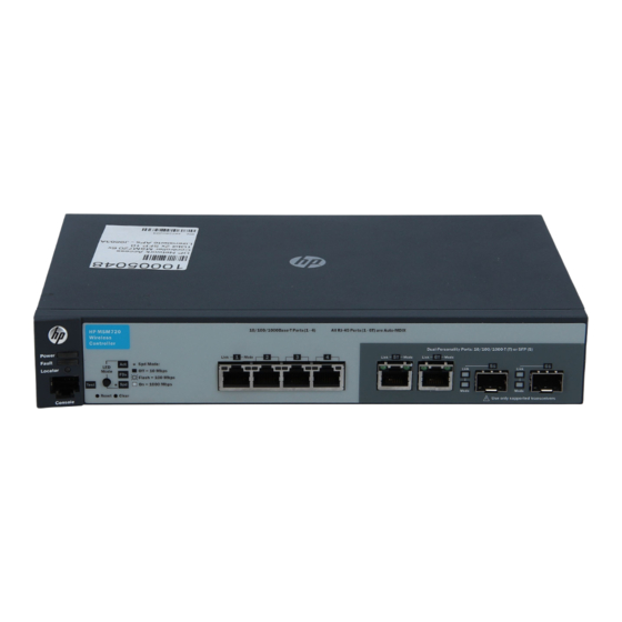 HP MSM720 Quick Start Manual