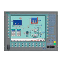 Siemens SIMATIC Panel PC 677 Operating Instructions Manual