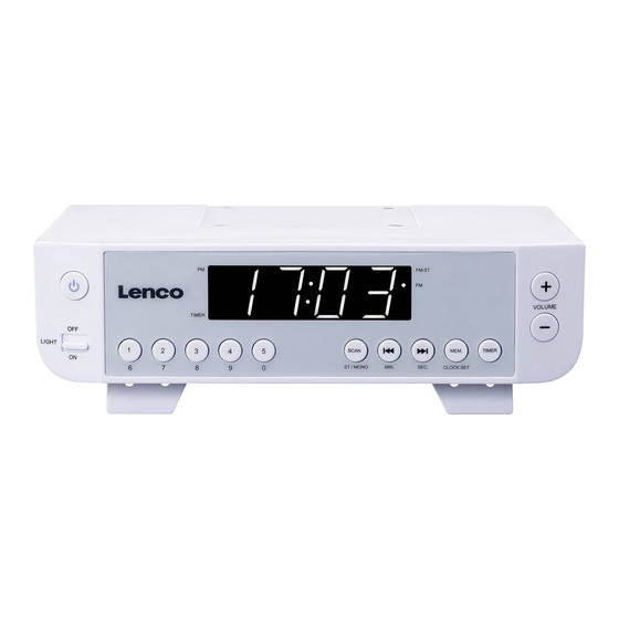 LENCO KCR-11 User Manual