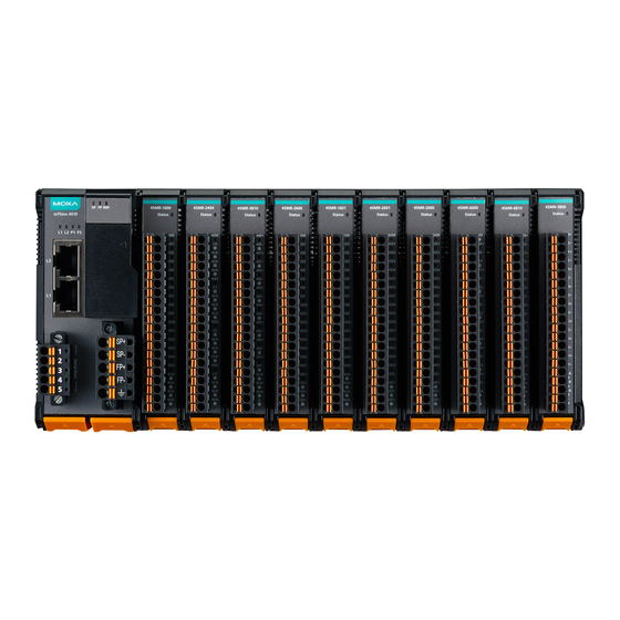 Moxa Technologies ioThinx 4510 Series Quick Installation Manual