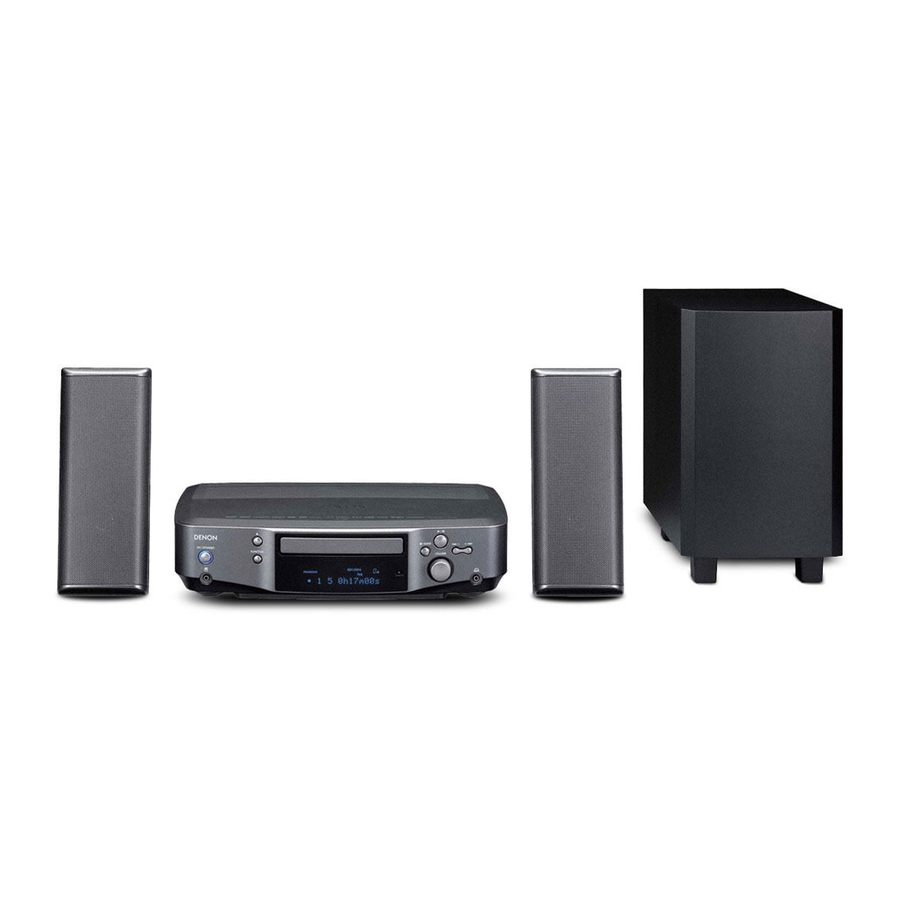 Denon S-102 Specifications