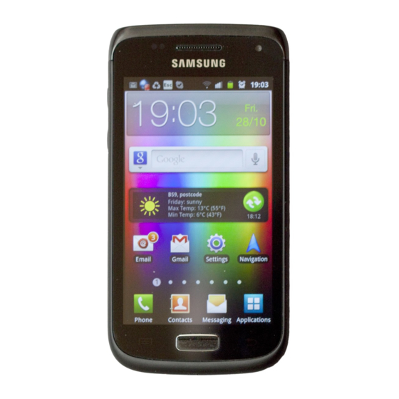 Samsung GT-I8150T User Manual