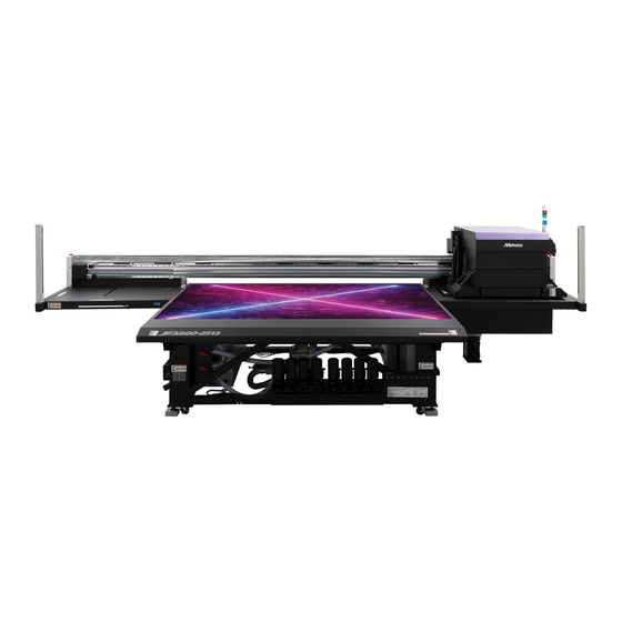 MIMAKI JFX600-2513 Care And Maintenance