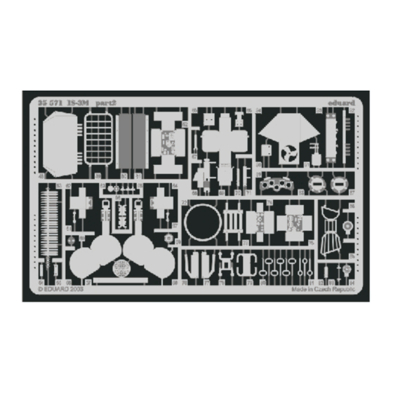 Eduard IS-3M Assembly Instructions