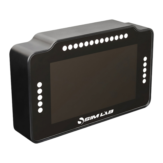 Sim-Lab DASH SD43 LED Instruction Manual