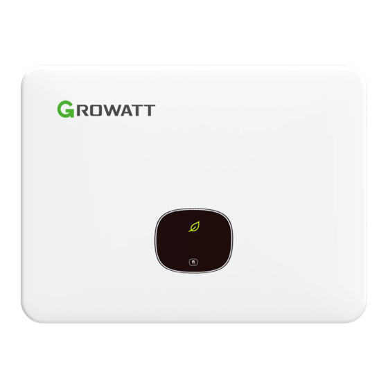 Growatt MID 1 7 KTL3-X1 Installation & Operation Manual