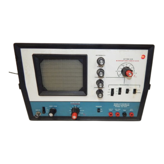Heathkit IO-4105 Manuals