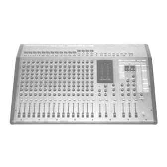 Electro-Voice Dynacord PSX 1650 Specification Sheet
