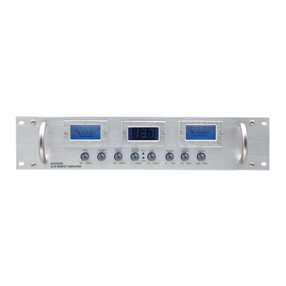 Audiobahn A500X2Q Manuals