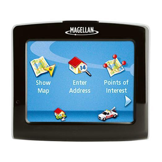 Magellan Maestro 3225 - Automotive GPS Receiver Manuals