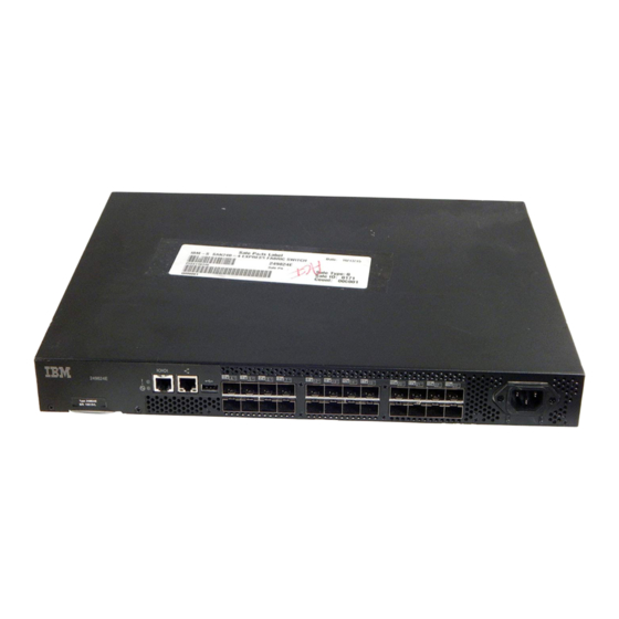 IBM SAN24B-4 Installation, Service And User Manual