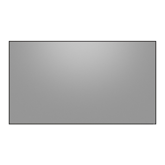 Screen Innovations 5 Series Zero Edge Owner's Manual