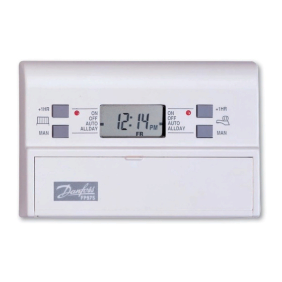Danfoss FP975 User Instructions