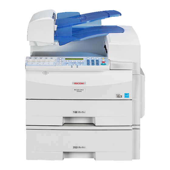 Ricoh FAX3320L Specifications