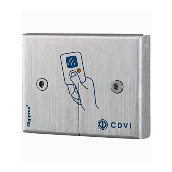 CDVI DGLIWLC Installation Manual