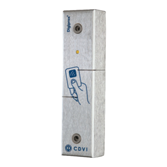 CDVI DGLIWLC Installation Manual