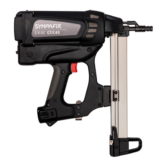 sympafix GT/C45 Nail Gun Concrete Manuals