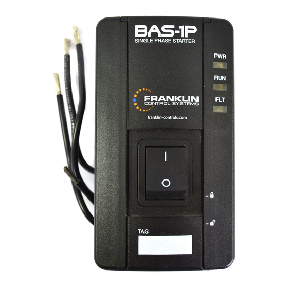 Franklin Electric BAS-1P Installation & Operation Manual