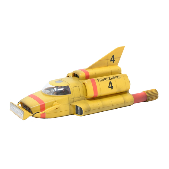 Bachmann ADVENTURES IN PLASTIC THUNDERBIRD 4 Manual