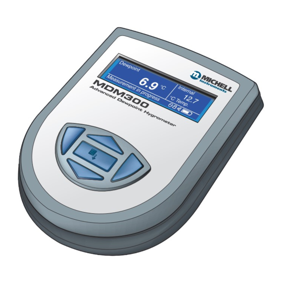 PST MICHELL Instruments MDM300 User Manual
