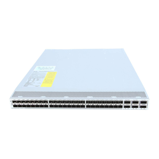 Cisco 93180YC-EX Hardware Installation Manual