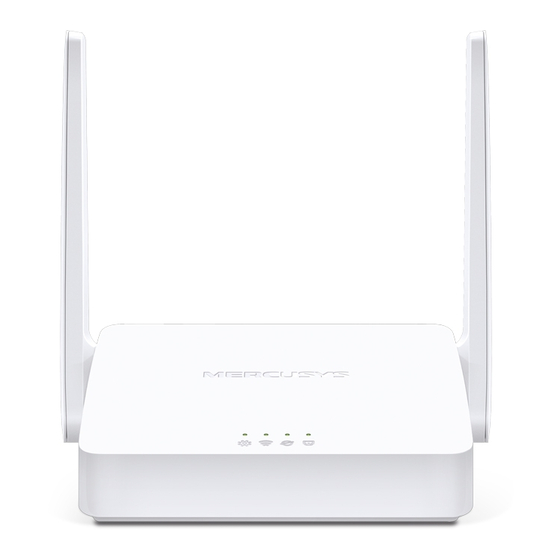 Mercusys MW301R Quick Installation Manual