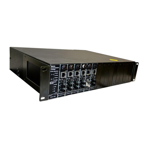 Transition Networks E-MCC-1600 User Manual