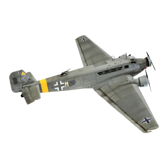 REVELL Ju 52/3mg 4e military Manual