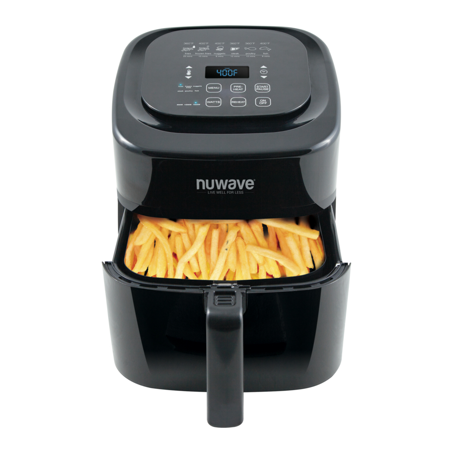 NuWave Brio 37001 Manuals