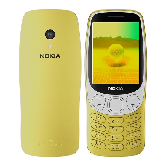 Nokia 3210 User Manual