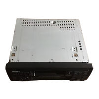 Sony XR-6600RDS Installation/Connections