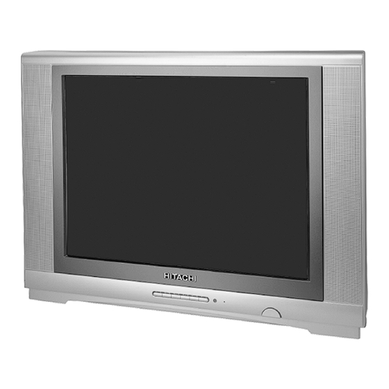 Hitachi C29-F880SN Instruction Manual