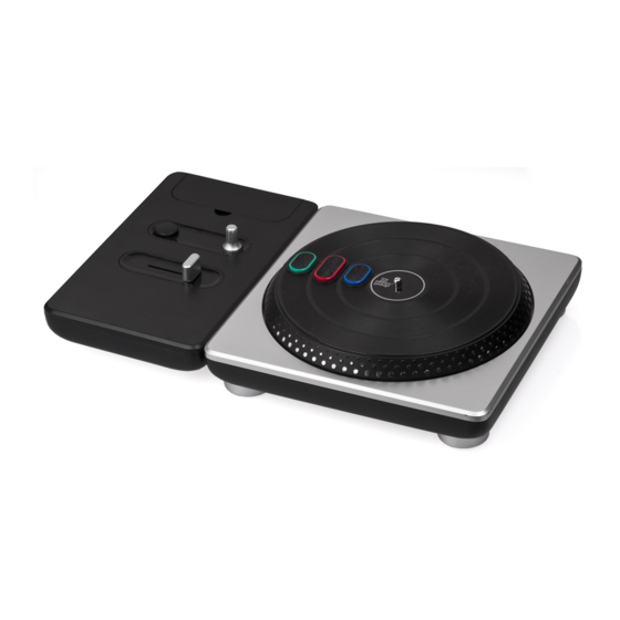 Activision DJ Hero Turntable Controller for Xbox 360 Quick Start Manual