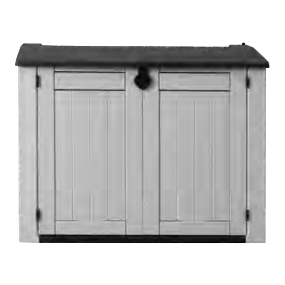 Keter STORE-IT-OUT FLIP LID User Manual