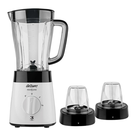 Arzum MAXIBLEND AR 1057 Manual
