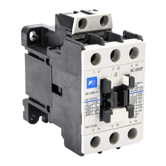 Fuji Electric SC-E05P/VS Instruction Manual