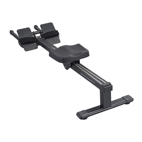 BodyCraft PRow XFT Owner's Manual