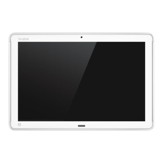 Yealink RoomPanel Plus Quick Start Manual