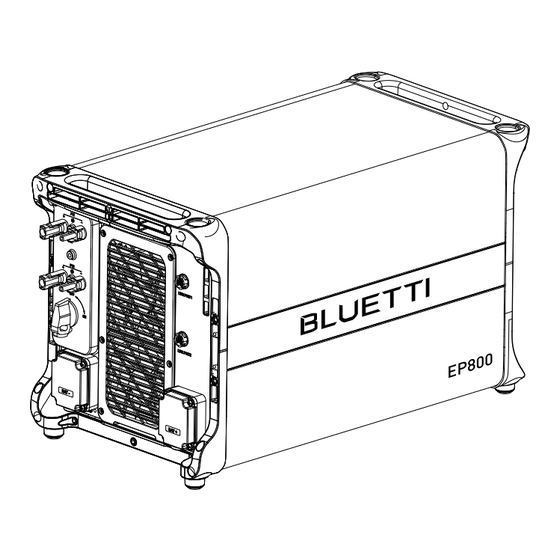 Bluetti EP800 User Manual