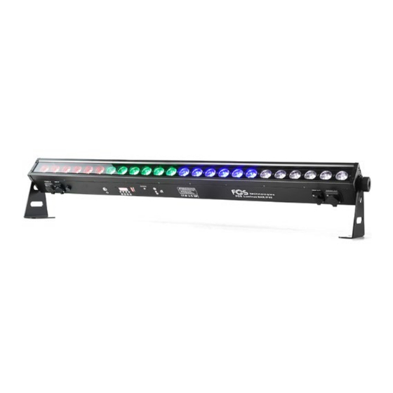 FOS Technologies Luminus BAR IP65 User Manual