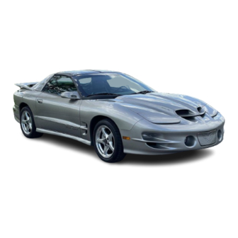 Pontiac Firebird 2001 Specifications