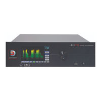 Datasat AP20 Installation And Operating Manual