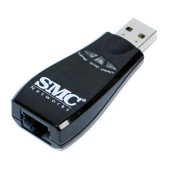 SMC Networks EZ Networking SMC2209USB/ETH Manuals