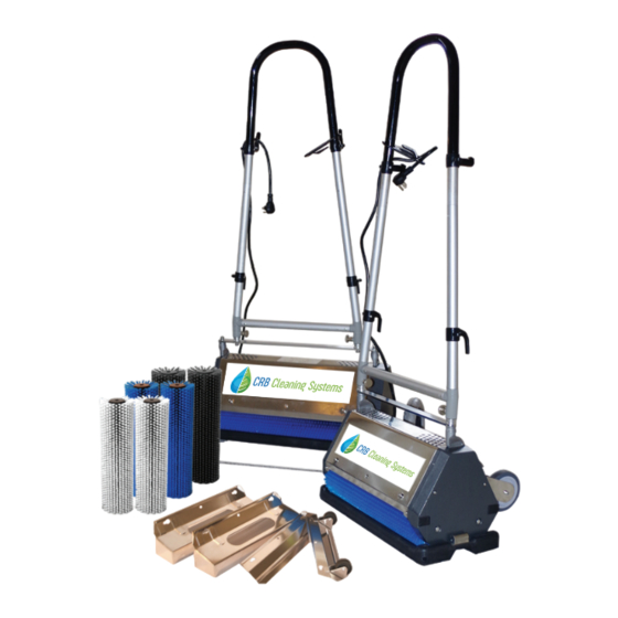 CRB Cleaning Systems TM5 Instructions For Use Manual