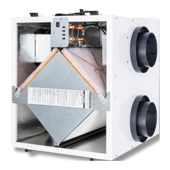 RenewAire EV Premium ERV Series Installation, Operation And Maintenance Manual