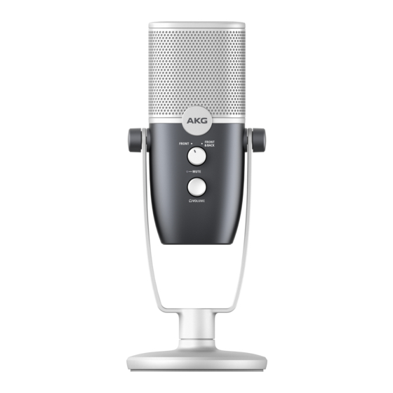 Harman AKG Ara Quick Start Manual