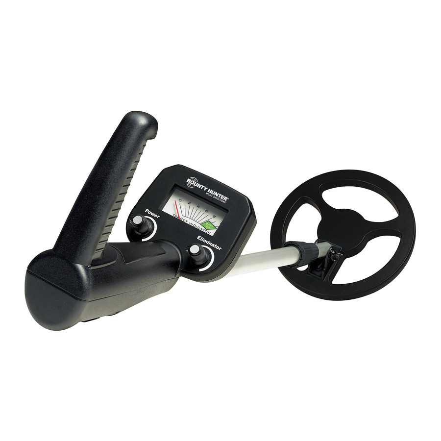 Bounty Hunter Metal Detector Manual