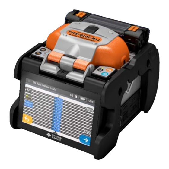 Sumitomo TYPE-Q102-M12 Quick Reference Manual