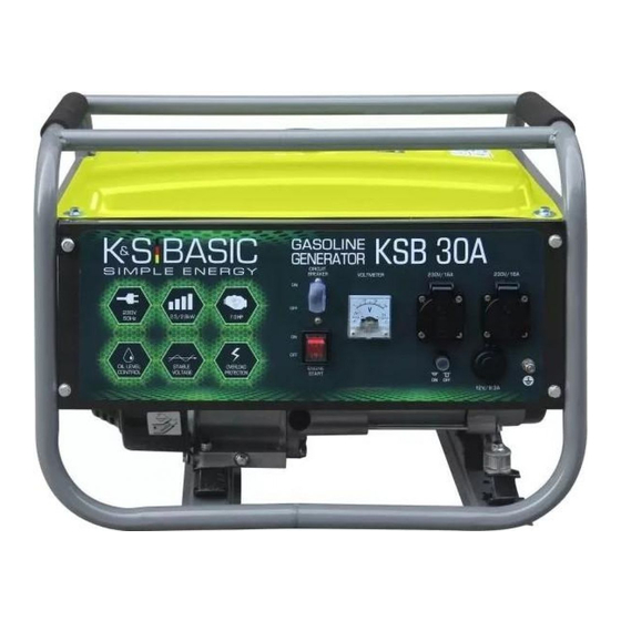 K&S BASIC KSB 30A Manuals